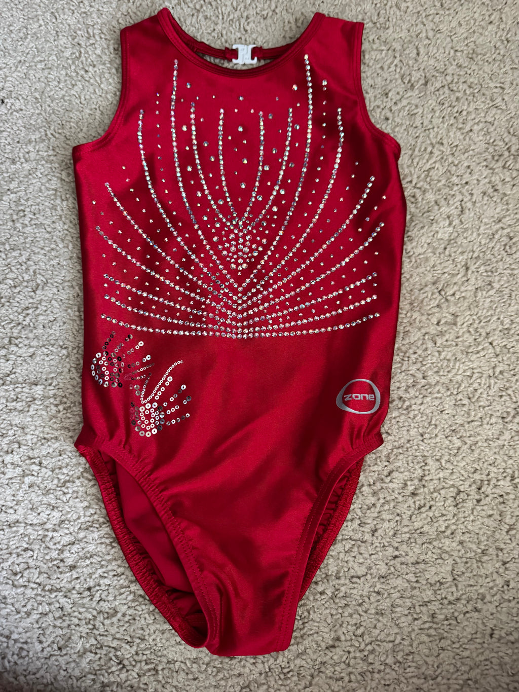 Chalk Warrior Red Burst Leotard