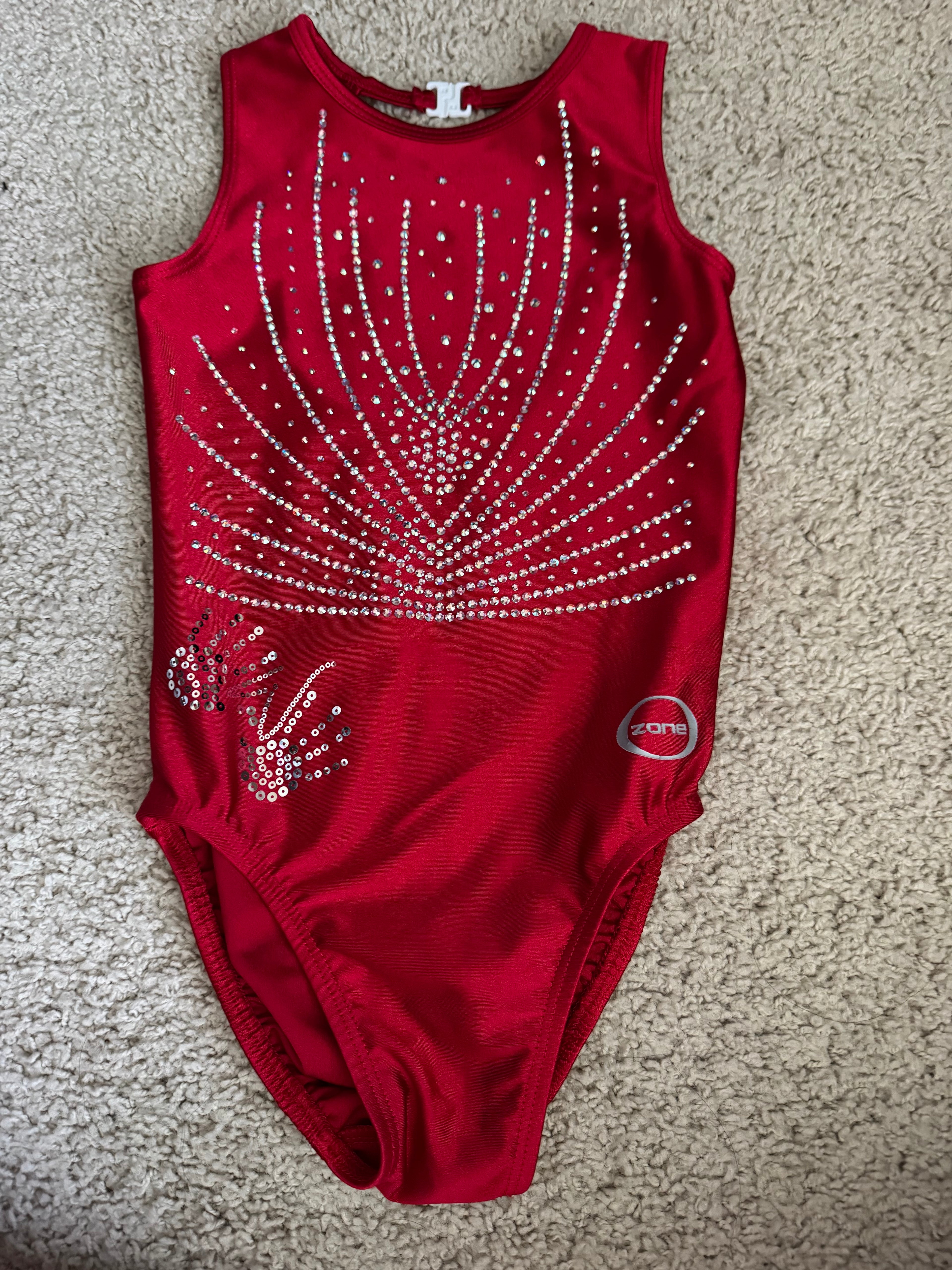 Chalk Warrior Red Burst Leotard