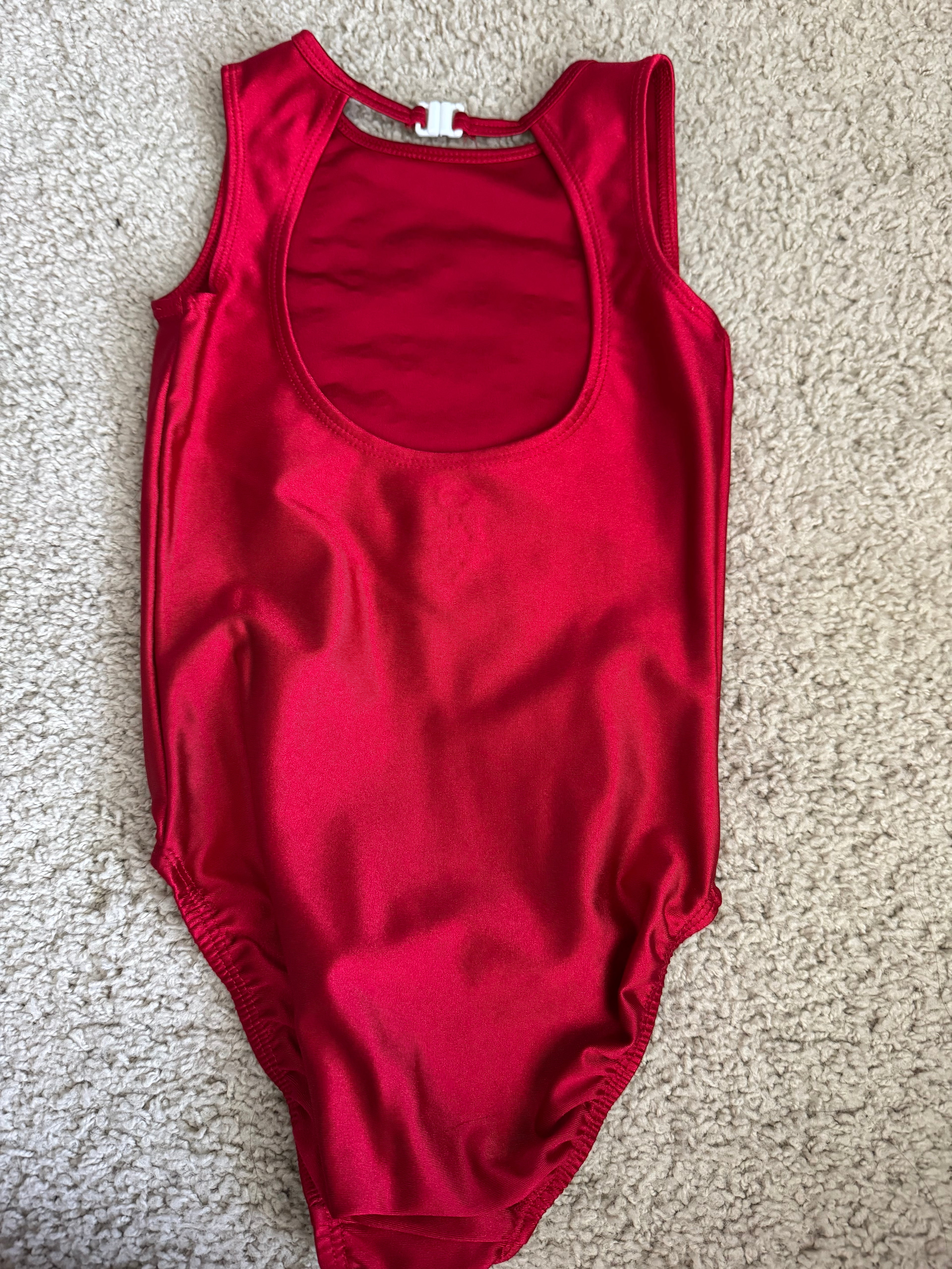Chalk Warrior Red Burst Leotard